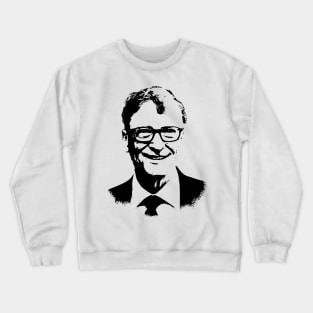 Bill Gates Pop Art Portrait Crewneck Sweatshirt